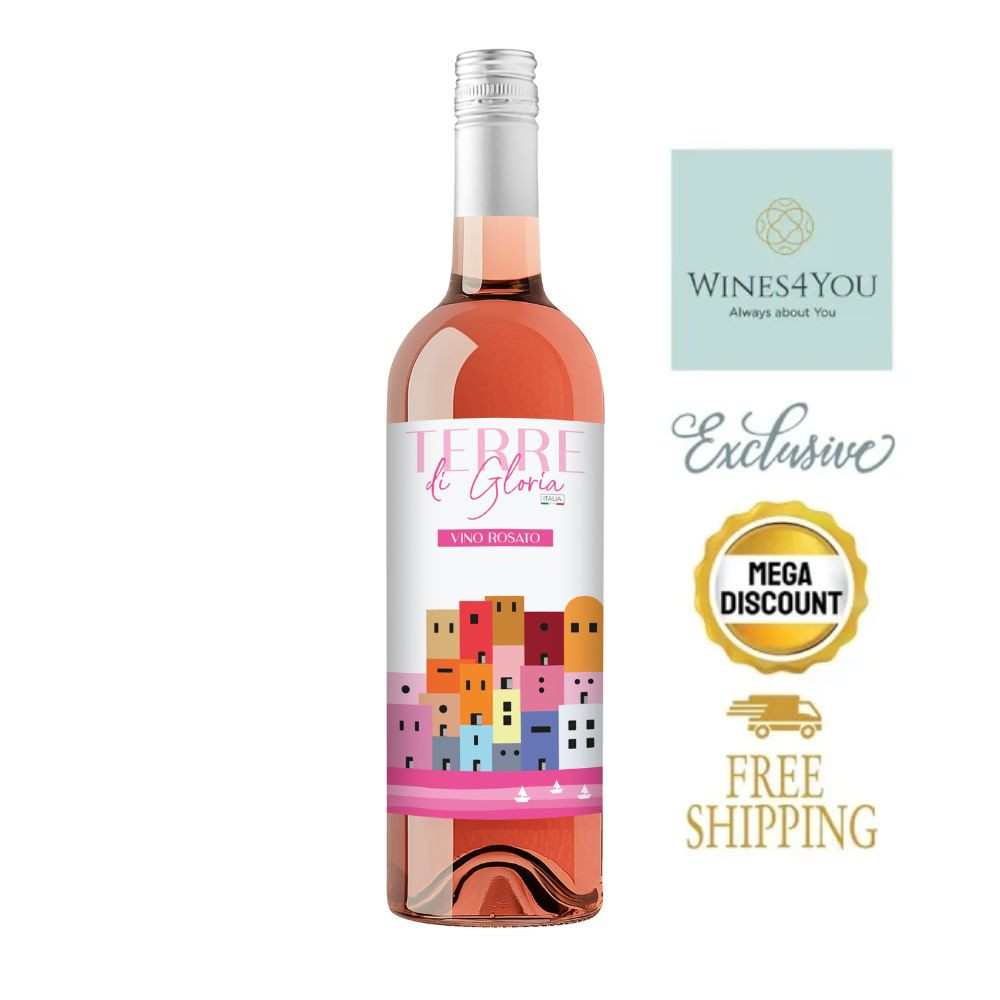 Terre di Gloria Vino Rosato Puglia IGT Italy Rose Wine